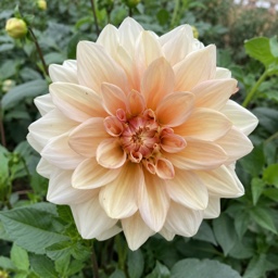 Gegenereerde bloemfoto als illustratief profielbeeld